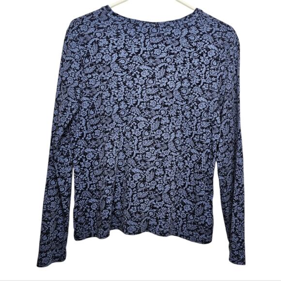 Croft and Barrow Long Sleeve Multi Printed Cotton Shirts 5 Piece Bundle Medium - Picture 9 of 15